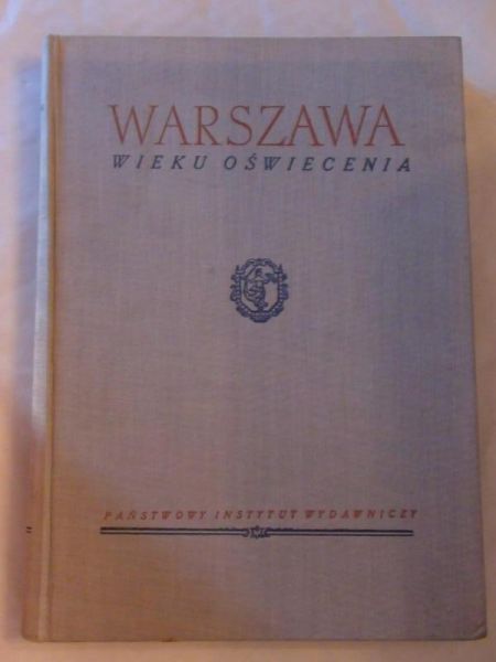 Warszawa wieku Oświecenia