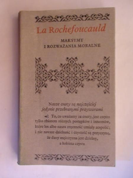 Maksymy i rozważania moralne, Biblioteczka Aforystów
