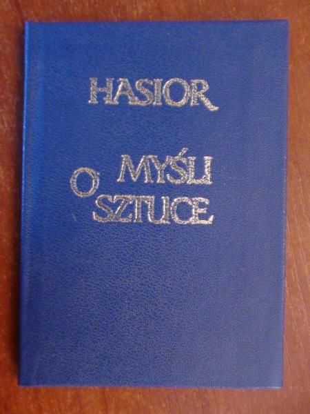 Hasior  -  Myśli o sztuce,  miniatura