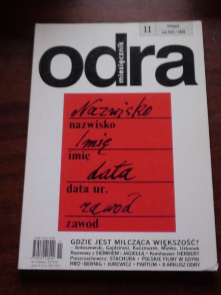 Odra Miesięcznik 11/2006