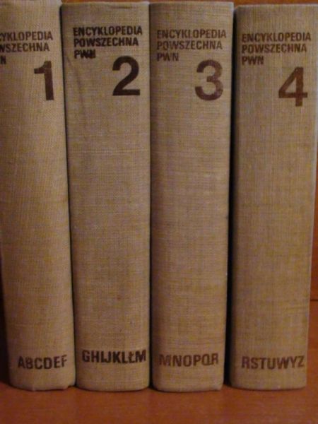 Encyklopedia powszechna PWN tom I - IV