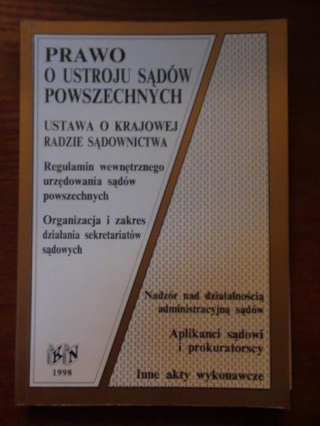 Prawo o ustroju sądów powszechnych