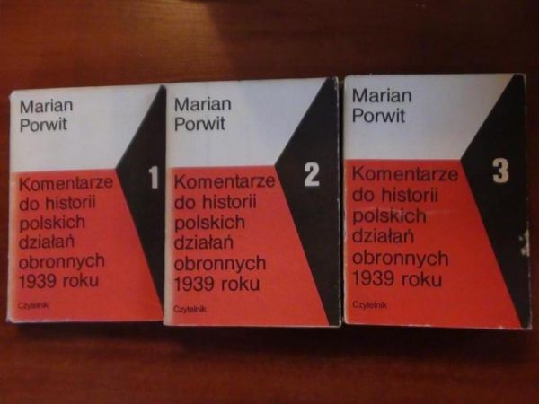 Komentarze do historii polskich działań obronnych 1939 roku, Tom I-III