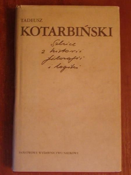 Szkice z historii filozofii i logiki