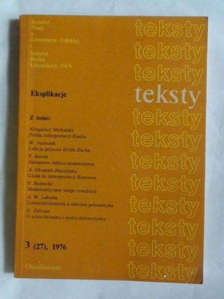 Teksty, 3 (27), 1976