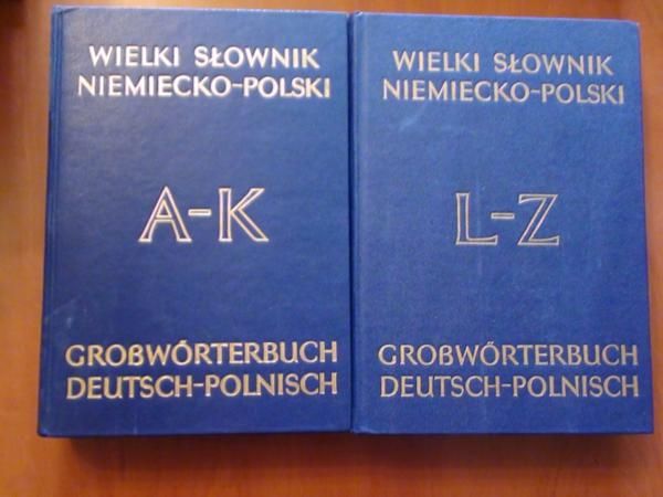 Piprek Jan,   - Wielki słownik niemiecko- polski tom I- II