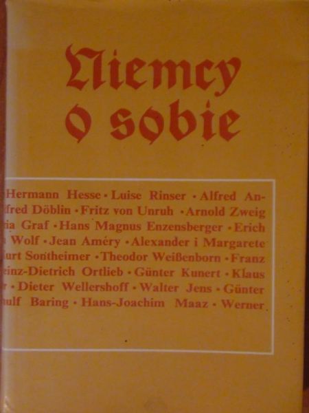 Karolak Czesław (red.) - Niemcy o sobie