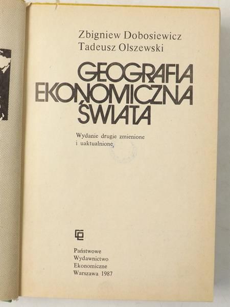 Dobosiewicz Zbigniew - Geografia ekonomiczna świata