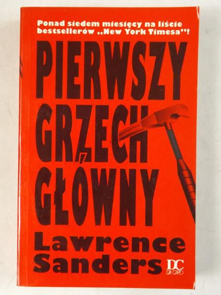 Sanders Lawrence - Pierwszy grzech główny