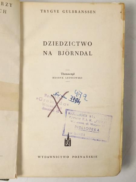 Dziedzictwo na Bjorndal