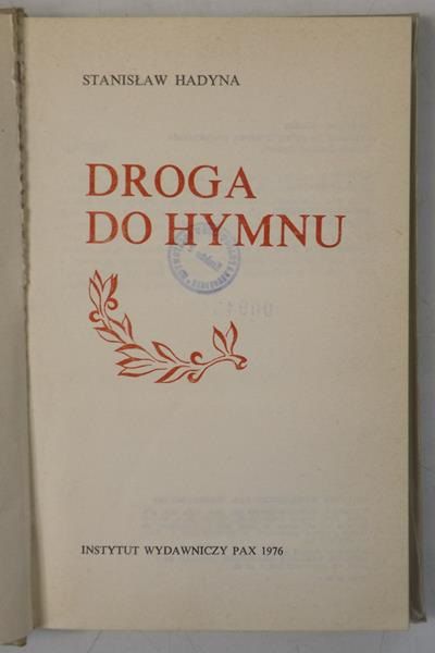 Droga do hymnu