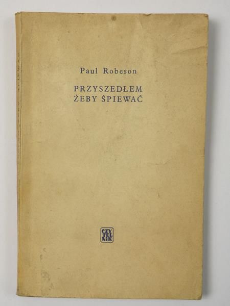 Przyszedłem żeby śpiewać
