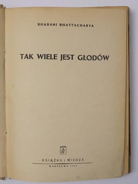 Tak wiele jest głodów