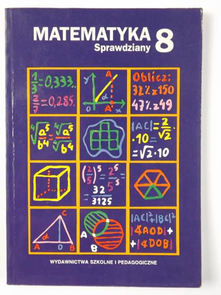 Matematyka. Sprawdziany 8