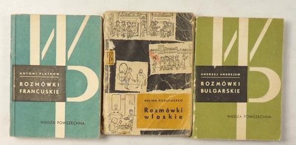 Ochęduszko H. / Platkow A. / Andrejew  A. - Rozmówki włoskie / Rozmówki francuskie / Rozmówki bułgarskie