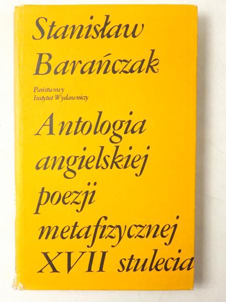 Antologia angielskiej poezji metafizycznej XVII stulecia