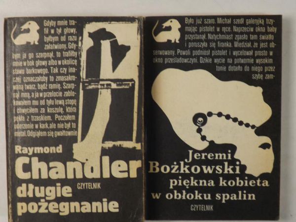 Bożkowski J. / Chandler R. - Piękna kobieta w obłoku spalin / Długie pożegnanie