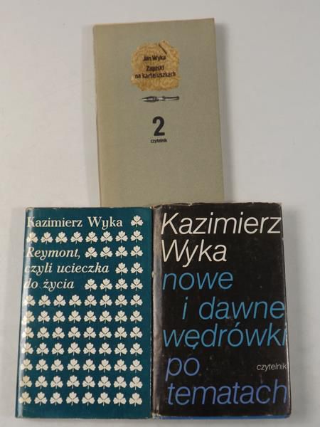 Zestaw 3 książki