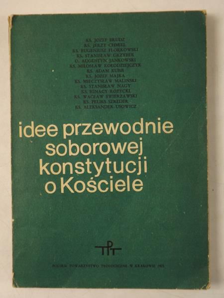 Idee przewodnie soborowej konstytucji o Kościele