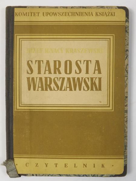 Kraszewski Józef Ignacy - Starosta warszawski, 1948  r.