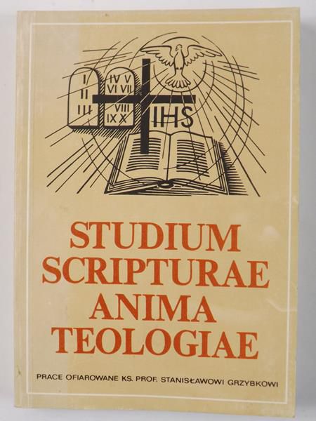 Studium scripturae anima theologiae
