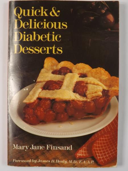Finsand Mary Jane - Quick & Delicious Diabetic Desserts