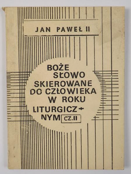 Jan Paweł II - Boże słowo skierowane do człowieka w roku liturgicznym