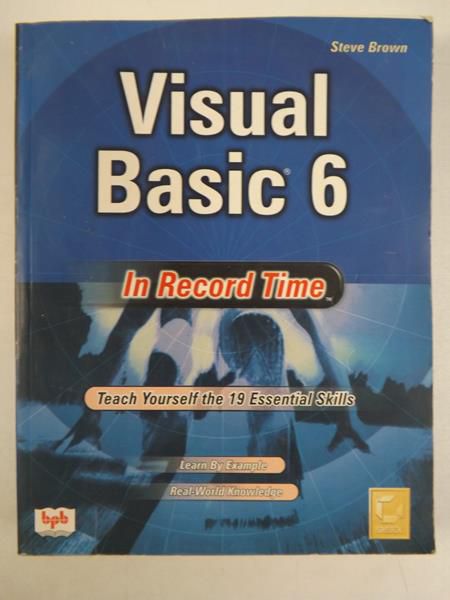 Visual Basic  6 In Record Time