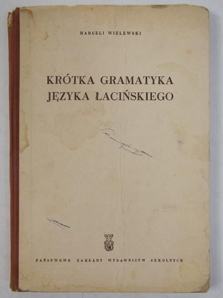 Krótka gramatyka języka łacińskiego