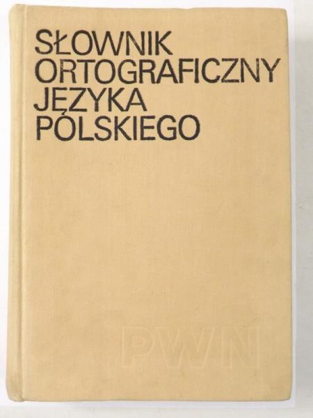 Słownik ortograficzny języka polskiego