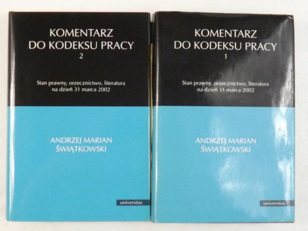 Komentarz do kodeksu pracy, Tom I-II