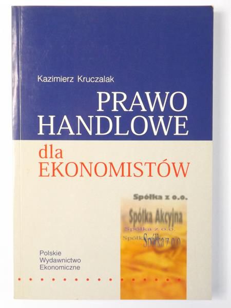 Prawo handlowe dla ekonomistów