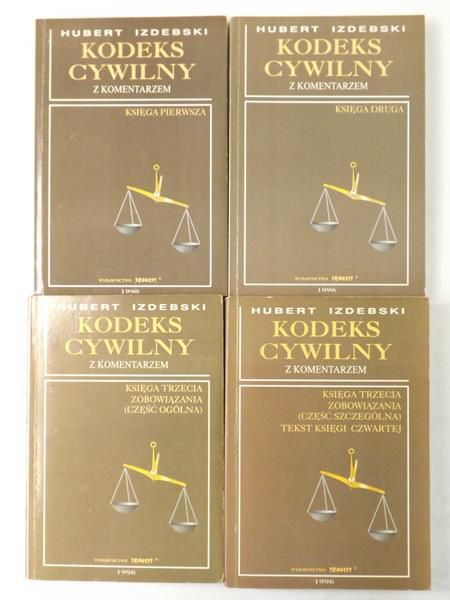 Kodeks cywilny z komentarzem, tomy I - IV