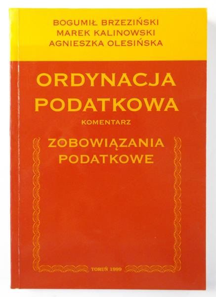 Ordynacja podatkowa. Komentarz