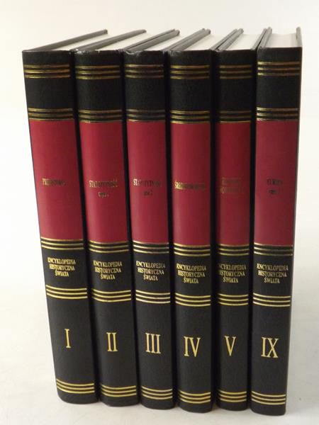 Encyklopedia historyczna świata, Tom I-V, IX