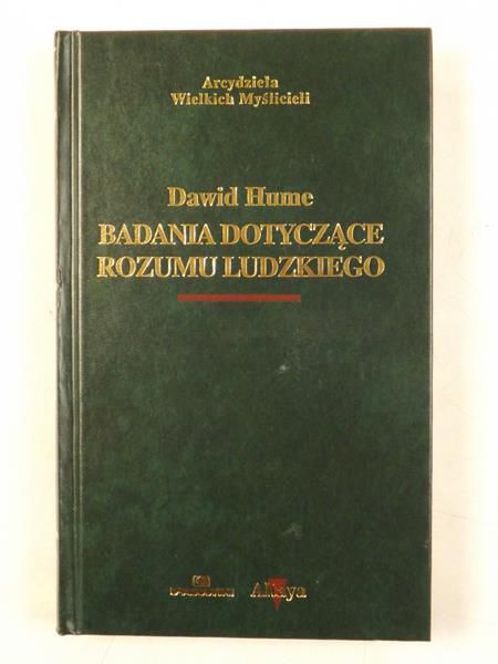 Badania dotyczące rozumu ludzkiego, AWM