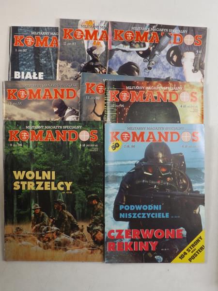 Militarny Magazyn Specjalny: Komandos, 8 gazet