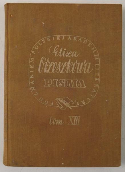 Pisma, Tom XIII, 1938 r.