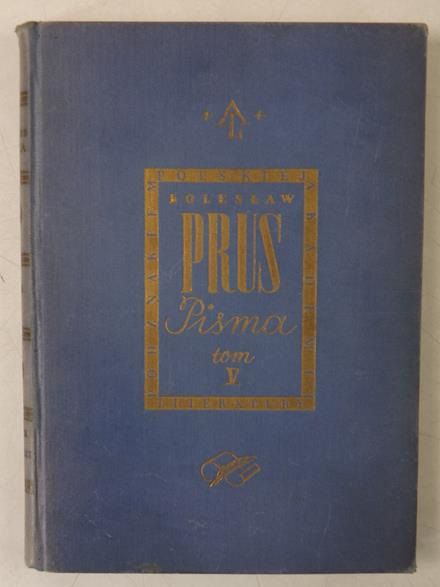 Prus Bolesław - Pisma, Tom V, 1935 r.
