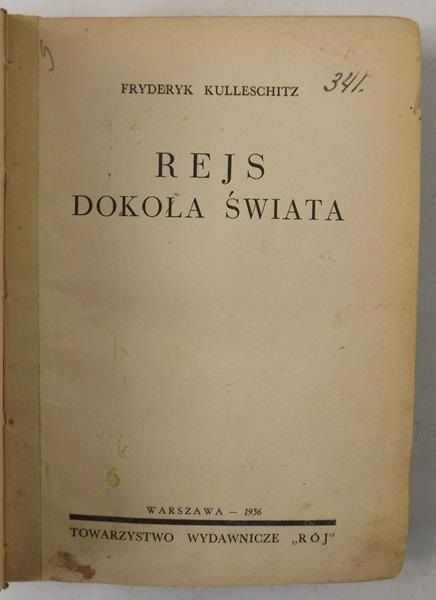 Rejs dokoła świata, 1936 r.