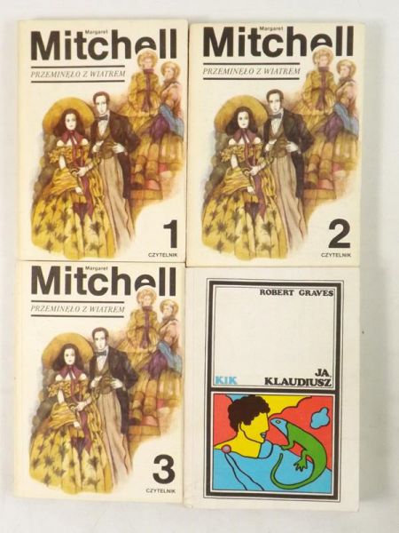Mitchell Margaret  / Graves Robert - Przeminęło z wiatrem, Tom 1-3 / Ja, Klaudiusz