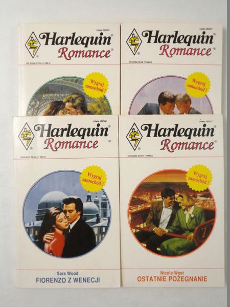 Fiorenzo z Wenecji  Małżeński kontrakt  Ostatnie pożegnanie  Zapach szczęścia. Harlequin Romance
