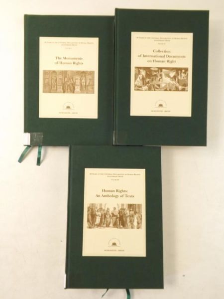 Bosiacki Adam, Zajadło Jerzy, Zubik Marek - The Monuments of Human Rights, 3 tomy
