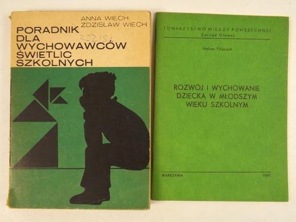 Filipczuk Halina  - Poradnik dla wychowawców świetlic szkolnych / Rozwój i wychowanie dziecka w młodszym wieku szkolnym