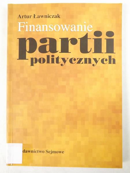 Finansowanie partii politycznych