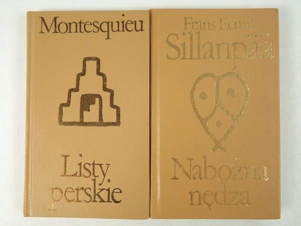 Montesquieu,     - Listy perskie / Nabożna nędza