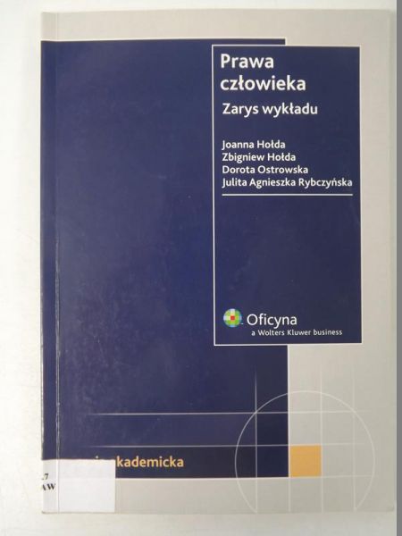 Joanna,  , Ostrowska Dorota - Prawa człowieka. Zarys wykładu