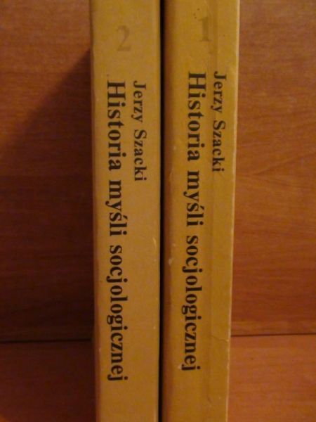 Historia mysli socjologicznej Tom I-II