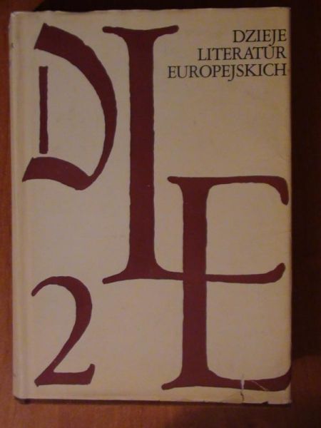 Dzieje literatur europejskich Tom II cz.2