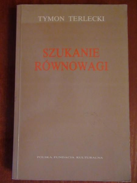 Szukanie równowagi